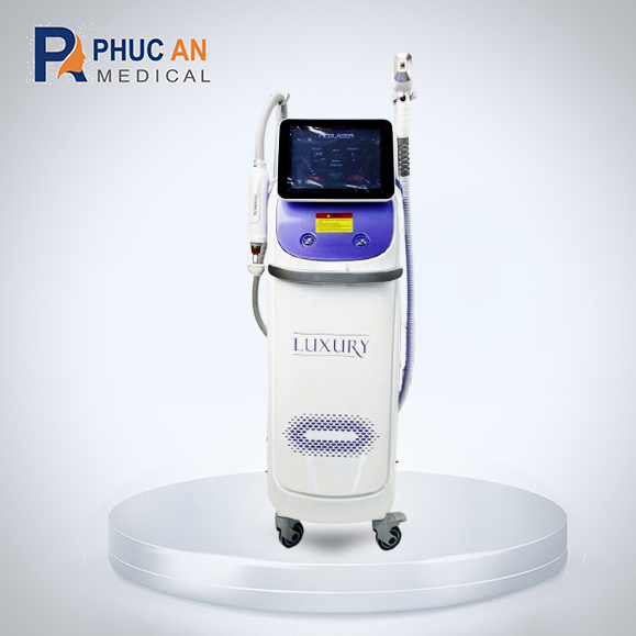 Máy triệt lông và xoá xăm 2in1 Luxury FQ242