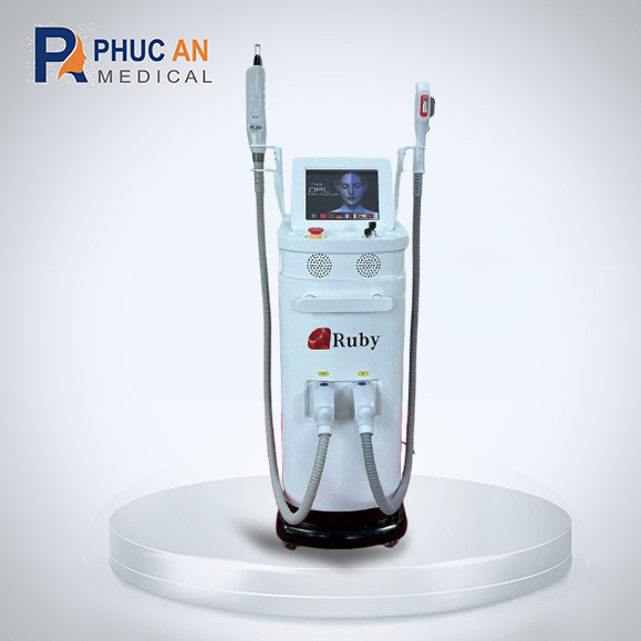 Máy triệt lông DPL & Xóa Xăm Laser YAG Ruby