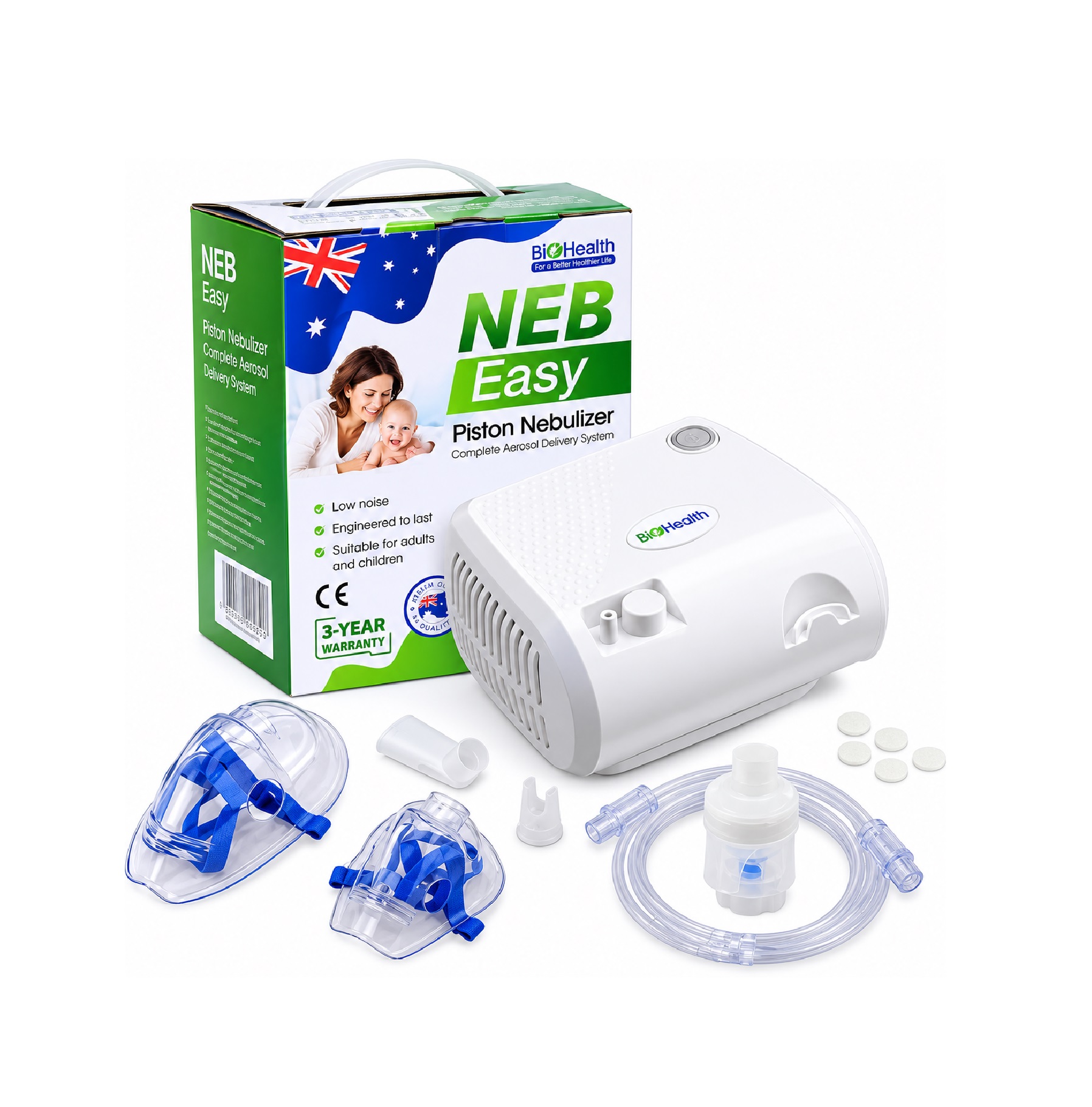 Máy Xông Khí Dung BioHealth NEB EASY
