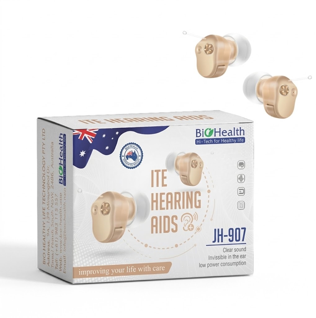 Máy trợ thính ITE  BioHealth JH-907 nhỏ gọn, dễ sử dụng