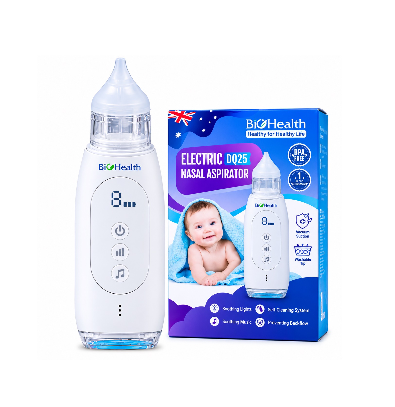 Máy Hút Mũi BioHealth DQ25 Chính Hãng