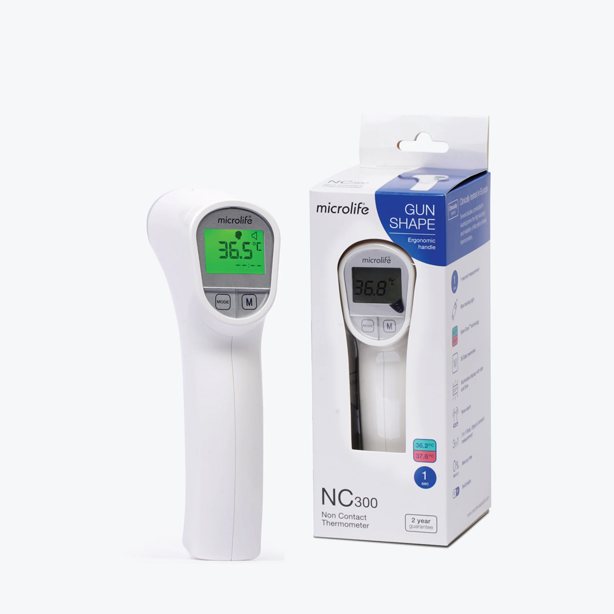 Nhiệt Kế Hồng Ngoại Microlife NC 300 Chính Hãng