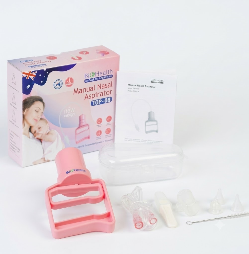 Dụng Cụ Hút Mũi BioHealth TOP-08