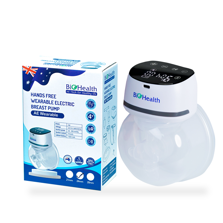 Máy Hút Sữa BioHealth AE Wearable Không Dây, Rảnh Tay