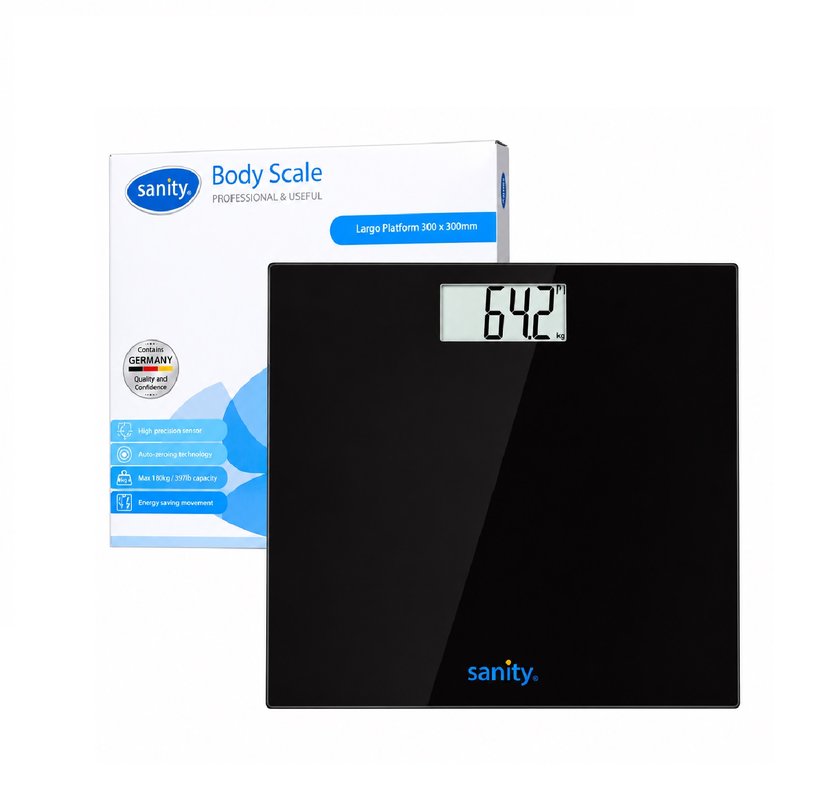 Cân sức khỏe điện tử Sanity S6404.ENG Chính Hãng