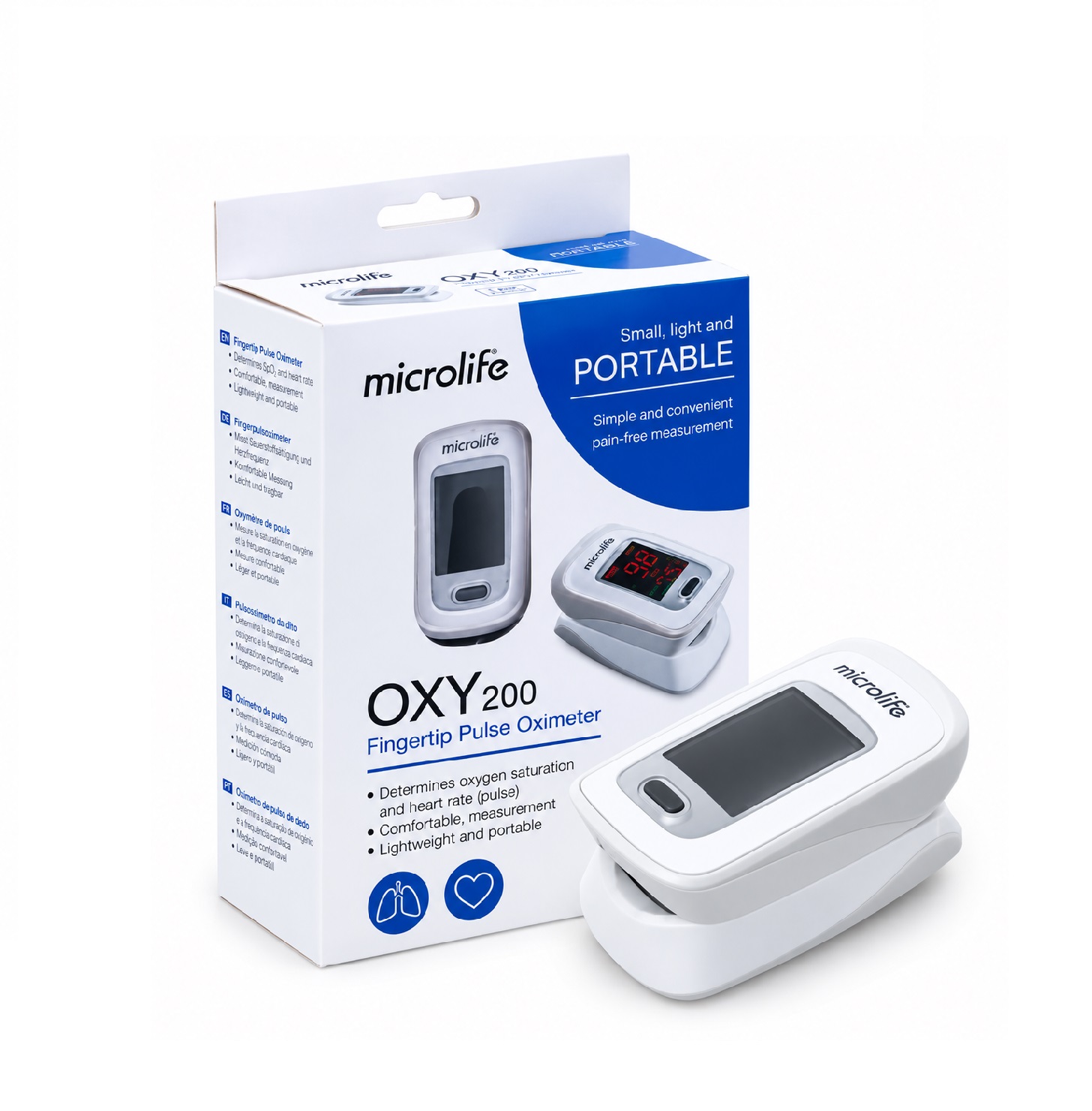 Máy Đo Nồng Độ Oxy Microlife OXY 200 Chính Hãng