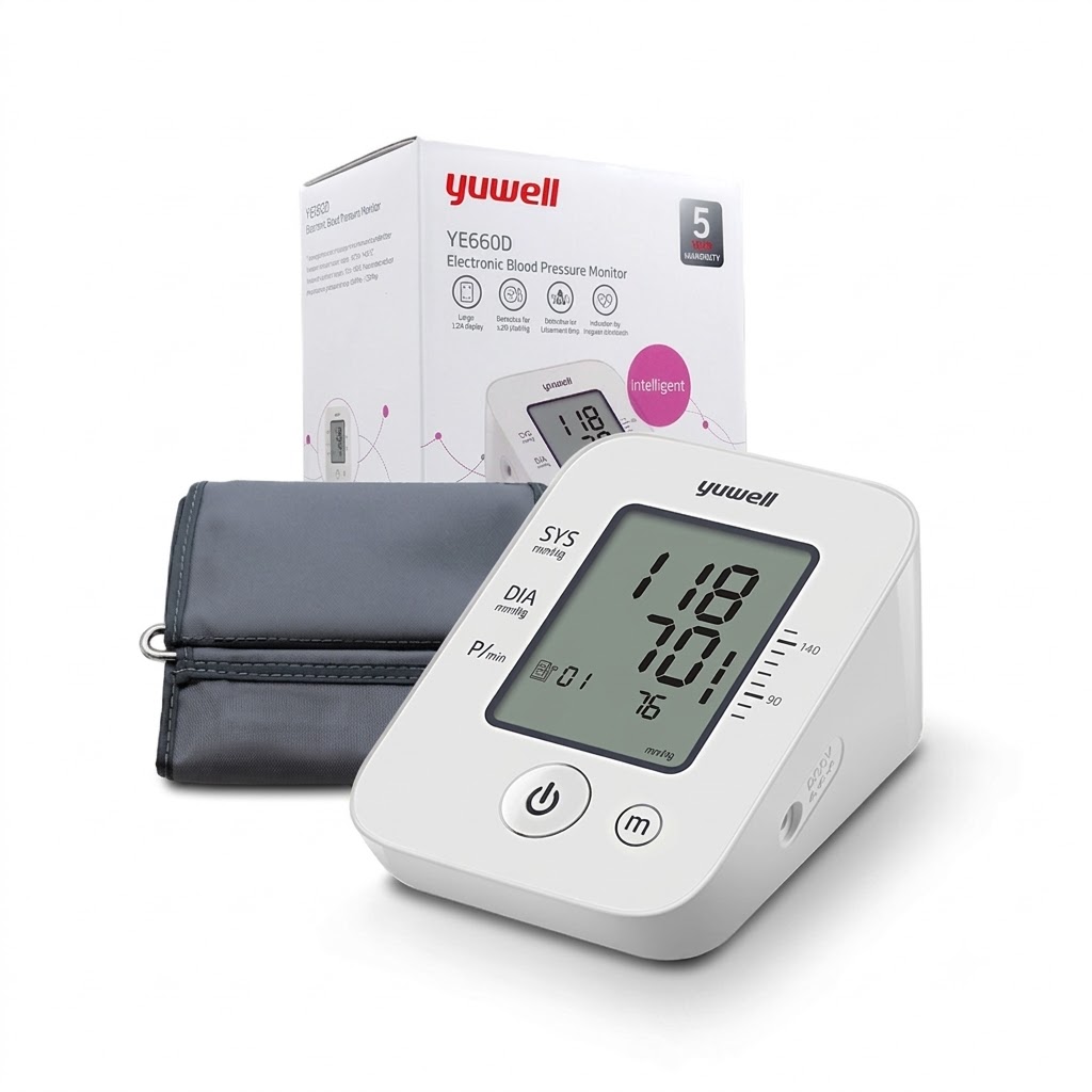 Máy Đo Huyết Áp Yuwell YE660D chuẩn WHO