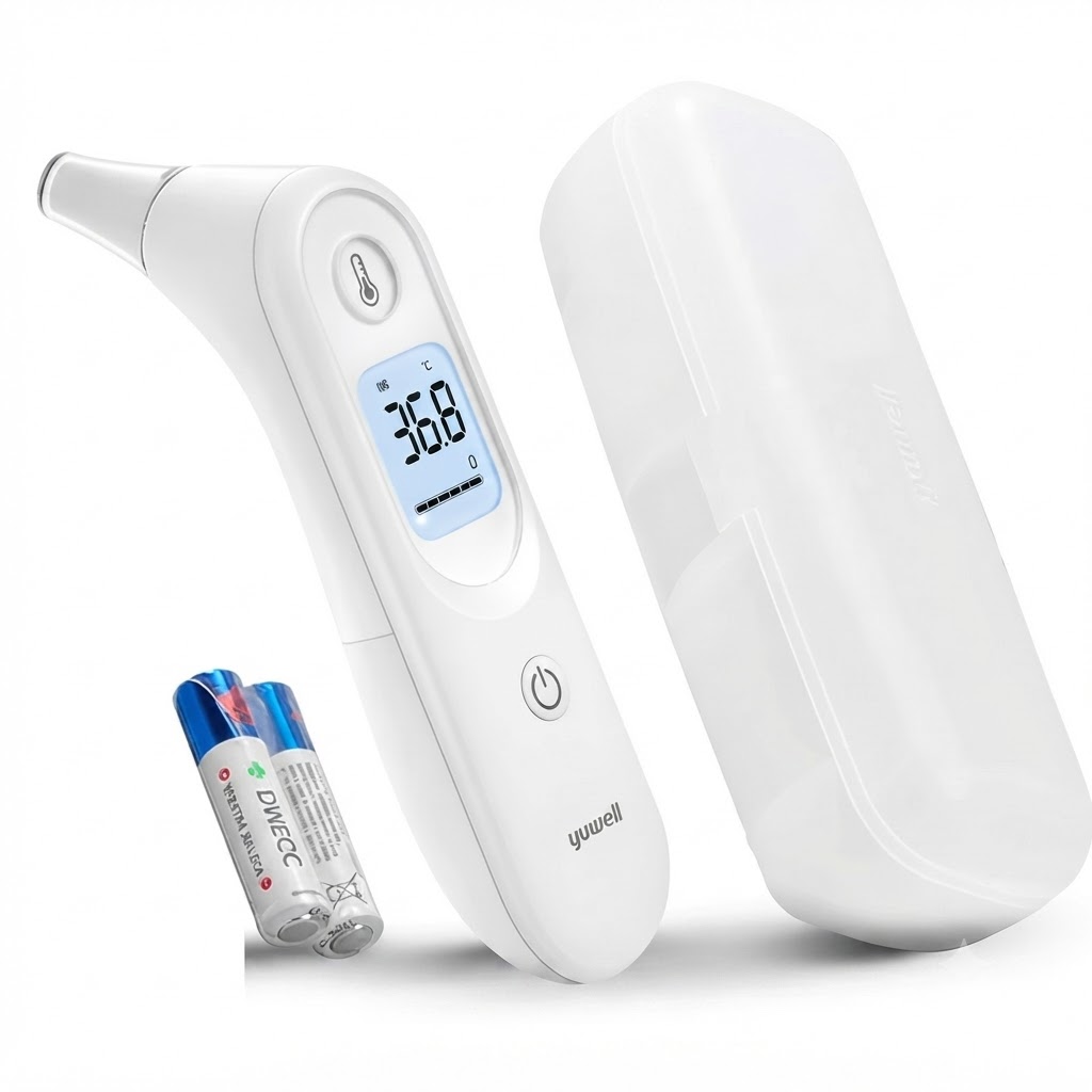 Nhiệt Kế Hồng Ngoại Đo Tai Yuwell YHT101 – Đo Nhanh, Chính Xác, Tiện Lợi