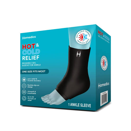 Đai Chườm Massage Nóng Lạnh Gót Chân HoMedics SR-GA-800J