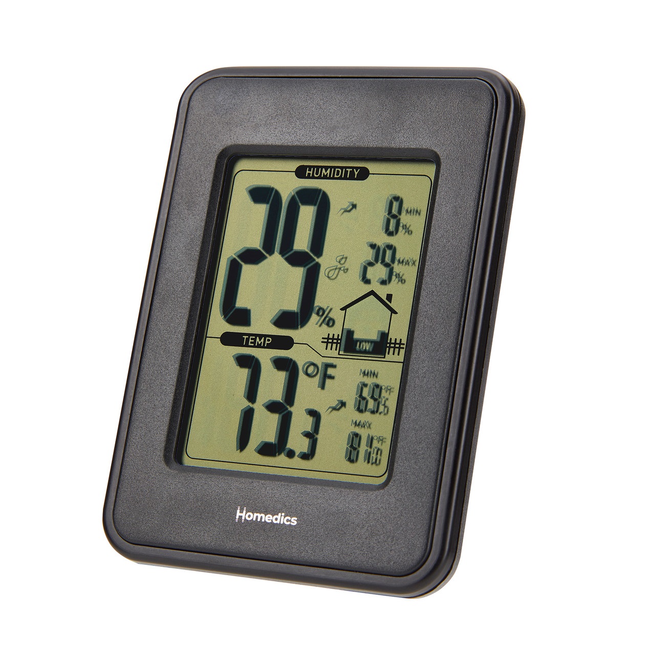 Nhiệt Ẩm Kế Điện Tử HoMedics UHE-HM100 – Đo Nhiệt Độ, Độ Ẩm