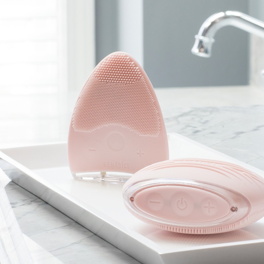 Máy Rửa Mặt Silicone HoMedics FAC-310-EU Chính Hãng