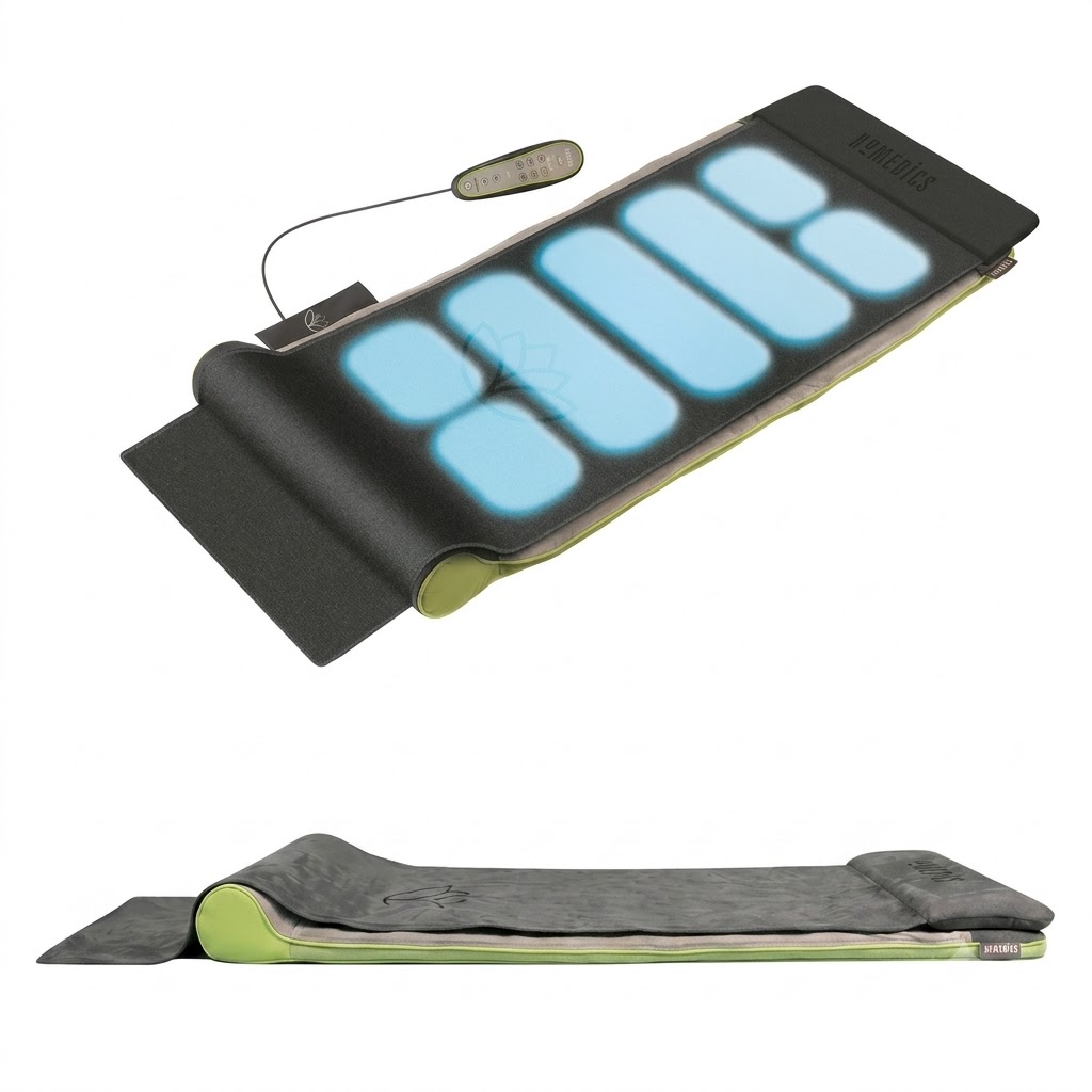Đệm Ghế Massage HoMedics TYM-1250 | Kéo Giãn Cột Sống, Massage Toàn Thân