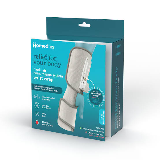 Đai Massage Khí Nén Quấn Cổ Tay HoMedics SR-CMH10H