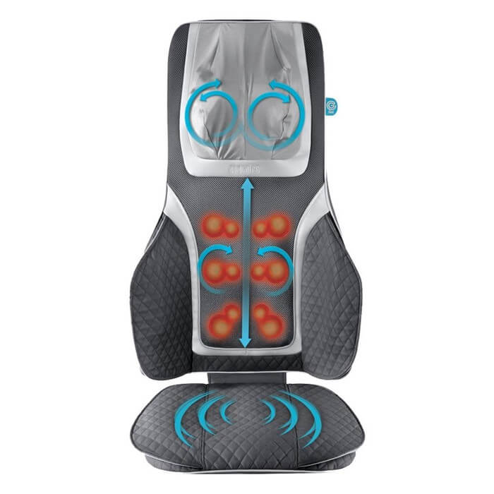 Đệm Ghế Massage Shiatsu GEL Touch & Khí Nén HoMedics MCS-846HJ