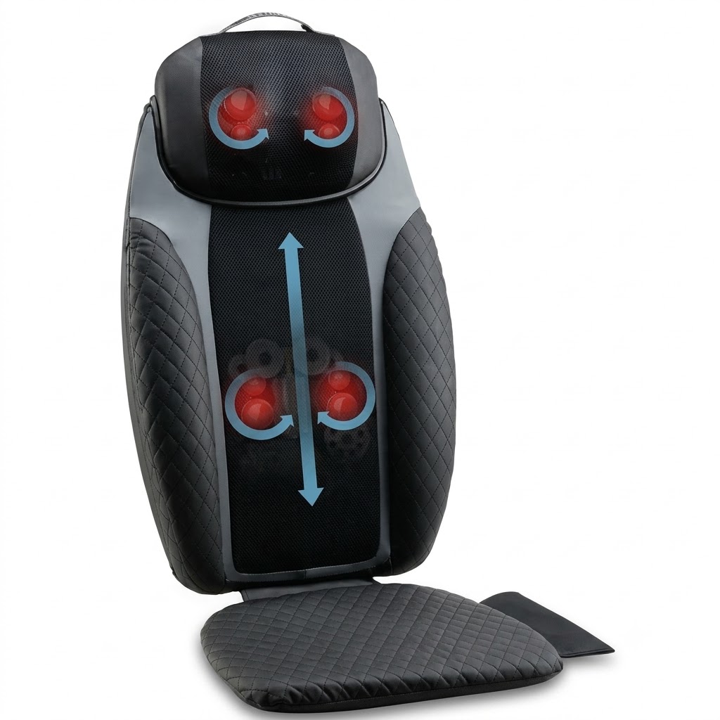 Đệm Ghế Massage Cao Cấp MCS-950HJ-GB HoMedics Chính Hãng