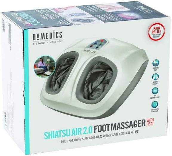 Máy Massage Chân HoMedics FMS-351HJ – Shiatsu 3D Khí Nén Kèm Nhiệt