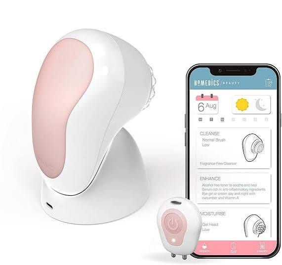Máy Rửa Mặt Cao Cấp 3D Thông Minh HoMedics FAC-700-EU
