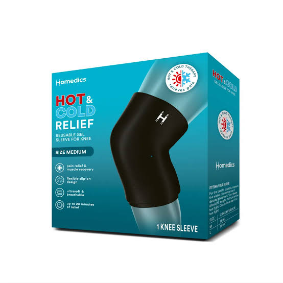 Đai Chườm Nóng Lạnh Đầu Gối HoMedics SR-GKM-800J